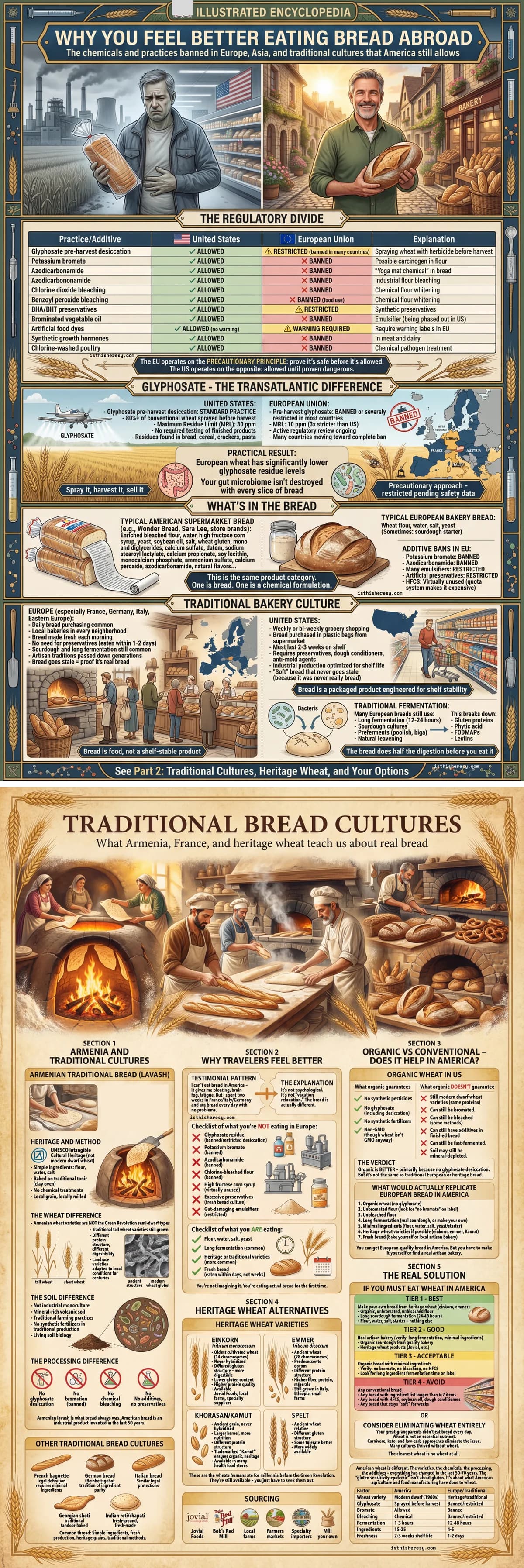 Why You Feel Better Eating Bread Abroad: The Regulatory Divide